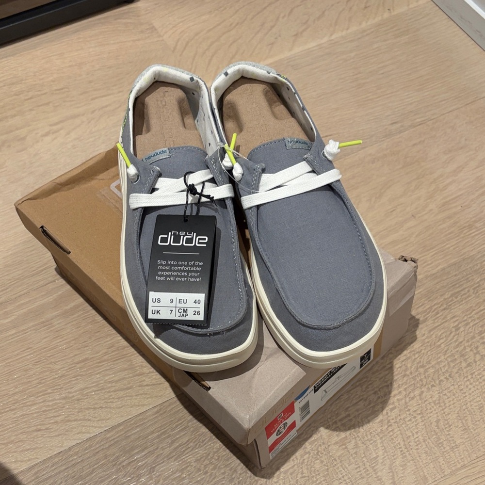 Hey Dude Wendy Rise - Chambray Abyss Blue